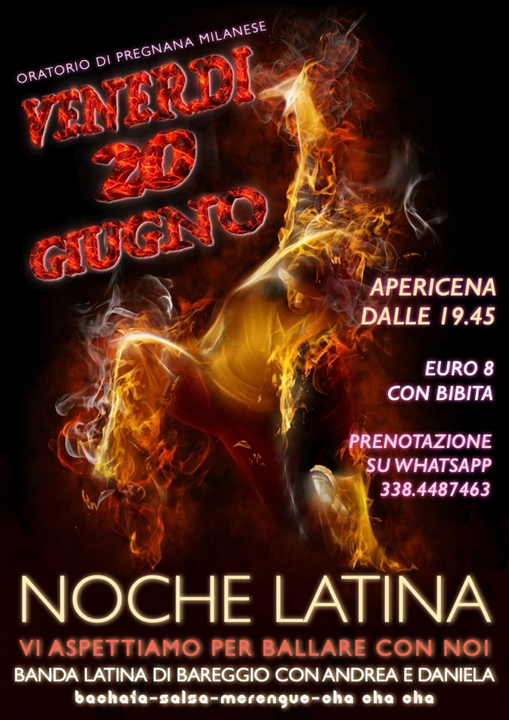 Locandina Noche Latina